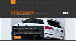 Desktop Screenshot of drivestylehire.co.uk